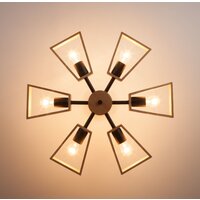 Люстра средней высоты Евросвет Klark 70056/6 (черный) - Превью изображения №7 — Интернет-магазин ПроЗаказ