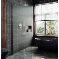 Душевая стенка MaybahGlass 109x195 MGD-680-4ш (сатин стекло/хром глянцевый) - Превью изображения №2 — Интернет-магазин ПроЗаказ