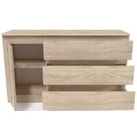 Тумба Евва Турин ТР-1D3S/S (дуб сонома) - Превью изображения №3 — Интернет-магазин ПроЗаказ