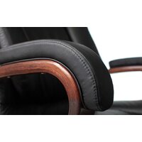 Офисное кресло Бюрократ T-9925WALNUT (черный) - Превью изображения №5 — Интернет-магазин ПроЗаказ