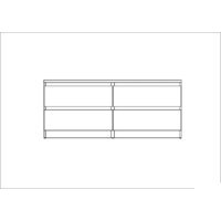 Тумба Mio Tesoro Кастор 4 ящика 2.03.03.100.3 (дуб сонома) - Превью изображения №3 — Интернет-магазин ПроЗаказ