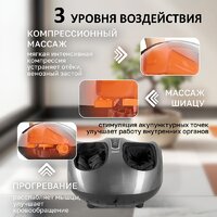 Массажер для ног Atlanta ATH-6366 (серый) - Превью изображения №3 — Интернет-магазин ПроЗаказ