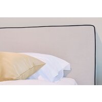 Кровать Ангстрем Милагро спальня с ПМ Малага-811.26 (М) (Simple 29/кашемир серый/оМ02) - Превью изображения №8 — Интернет-магазин ПроЗаказ