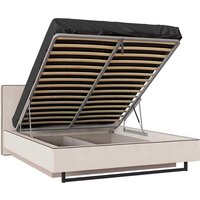 Кровать Ангстрем Милагро спальня с ПМ Малага-811.26 (М) (Simple 29/кашемир серый/оМ02) - Превью изображения №2 — Интернет-магазин ПроЗаказ