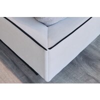 Кровать Ангстрем Милагро спальня с ПМ Малага-811.26 (М) (Simple 29/кашемир серый/оМ02) - Превью изображения №11 — Интернет-магазин ПроЗаказ