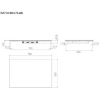 Варочная панель Elica Ratio 804 Plus PRF0183912 - Превью изображения №6 — Интернет-магазин ПроЗаказ