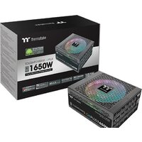 Блок питания Thermaltake Toughpower iRGB Plus 1650W Titanium TT Premium Edition PS-TPI-1650F3FDTE-1 - Превью изображения №7 — Интернет-магазин ПроЗаказ