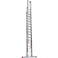 Лестница-стремянка Новая высота NV 523 трёхсекционная индустриальная 3x16 ступеней - Превью изображения №4 — Интернет-магазин ПроЗаказ