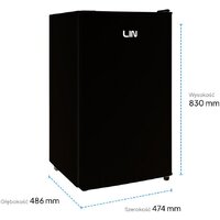 Морозильник LIN LI-BD-80 BK - Превью изображения №5 — Интернет-магазин ПроЗаказ