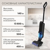 Вертикальный моющий пылесос Planta PL-CW202 - Превью изображения №4 — Интернет-магазин ПроЗаказ