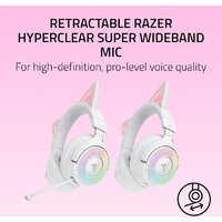 Наушники Razer Kraken Kitty V3 Pro (белый) - Превью изображения №11 — Интернет-магазин ПроЗаказ
