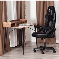 Игровое (геймерское) кресло TetChair iBear (ткань черный/серый) - Превью изображения №35 — Интернет-магазин ПроЗаказ