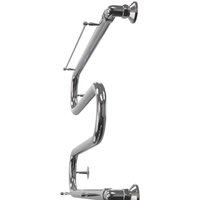 Полотенцесушитель Granula М-образный с 2-мя полками 50х60 см - Превью изображения №2 — Интернет-магазин ПроЗаказ