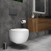 Унитаз подвесной Roxen EGG 530170-01 Rimless Soft Close NC - Превью изображения №5 — Интернет-магазин ПроЗаказ