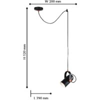 Подвесная люстра Favourite Ampolla 2007-1P - Превью изображения №2 — Интернет-магазин ПроЗаказ