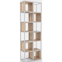 Hype Mebel Грос-2 70x175 (белый/дуб галифакс натуральный)