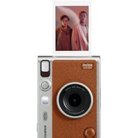 Фотоаппарат Fujifilm Instax Mini Evo (серебристый/коричневый) - Превью изображения №4 — Интернет-магазин ПроЗаказ