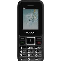 Кнопочный телефон Maxvi C3n (черный) - Превью изображения №2 — Интернет-магазин ПроЗаказ