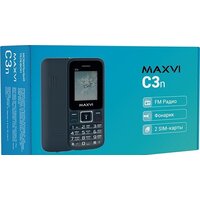 Кнопочный телефон Maxvi C3n (черный) - Превью изображения №13 — Интернет-магазин ПроЗаказ