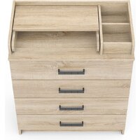 Детский комод Атон Мебель Marvin (дуб сонома) - Превью изображения №2 — Интернет-магазин ПроЗаказ