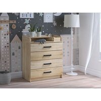 Детский комод Атон Мебель Marvin (дуб сонома) - Превью изображения №3 — Интернет-магазин ПроЗаказ