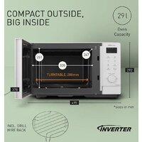 Микроволновая печь Panasonic NN-GD34QWEPG - Превью изображения №8 — Интернет-магазин ПроЗаказ