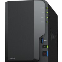 Сетевой накопитель Synology DiskStation DS223 - Превью изображения №2 — Интернет-магазин ПроЗаказ