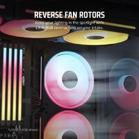 Вентилятор для корпуса Corsair iCUE LINK LX140R RGB Reverse Dual Pack CO-9051052-WW - Превью изображения №3 — Интернет-магазин ПроЗаказ