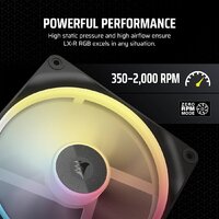 Вентилятор для корпуса Corsair iCUE LINK LX140R RGB Reverse Dual Pack CO-9051052-WW - Превью изображения №6 — Интернет-магазин ПроЗаказ
