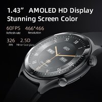 Умные часы QCY Watch Active GT (серебристый) - Превью изображения №3 — Интернет-магазин ПроЗаказ