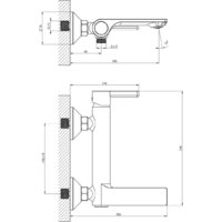 Смеситель Lauter Velvet 21СК6696С - Превью изображения №3 — Интернет-магазин ПроЗаказ