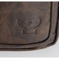 Городской рюкзак Poshete 253-2201-30-BRW (коричневый) - Превью изображения №2 — Интернет-магазин ПроЗаказ