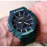 Наручные часы Casio G-Shock GA-2100FR-3A - Превью изображения №5 — Интернет-магазин ПроЗаказ