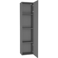 Шкаф распашной НК-Мебель Point тип-40 71775204 (серый графит) - Превью изображения №2 — Интернет-магазин ПроЗаказ