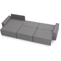 Угловой диван Mio Tesoro Дюссельдорф 293 1.5ек-1.5ек-1.5пф (1174 Savanna Plus Ash) - Превью изображения №7 — Интернет-магазин ПроЗаказ