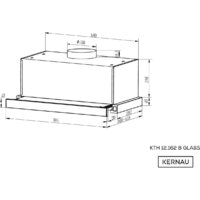 Кухонная вытяжка Kernau KTH 12.162 B Glass - Превью изображения №17 — Интернет-магазин ПроЗаказ