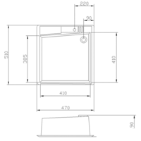 Кухонная мойка Акватон Парма (терракотовый) - Превью изображения №2 — Интернет-магазин ПроЗаказ