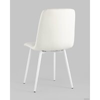 Стул Stool Group Oliver (экокожа белый/белые ножки) - Превью изображения №5 — Интернет-магазин ПроЗаказ