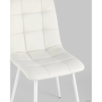 Стул Stool Group Oliver (экокожа белый/белые ножки) - Превью изображения №7 — Интернет-магазин ПроЗаказ