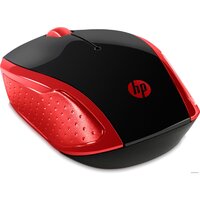 Мышь HP Wireless Mouse 200 (черный/красный) - Превью изображения №2 — Интернет-магазин ПроЗаказ