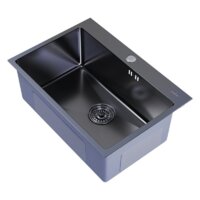 Кухонная мойка Mixline 547238 (черный графит, 3 мм) - Превью изображения №2 — Интернет-магазин ПроЗаказ