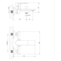 Смеситель Lauter Reef 21CK6678C - Превью изображения №2 — Интернет-магазин ПроЗаказ