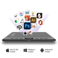 Графический планшет Parblo Intangbo S (черный) - Превью изображения №17 — Интернет-магазин ПроЗаказ