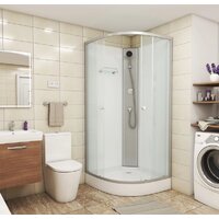 Душевая кабина Niagara Eco E90/13/MT/BK 90x90x200 - Превью изображения №21 — Интернет-магазин ПроЗаказ