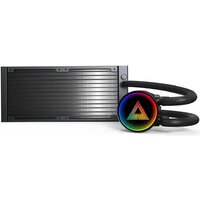 Система жидкостного охлаждения для процессора Montech LightFlow ARGB 240 (черный) - Превью изображения №4 — Интернет-магазин ПроЗаказ