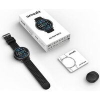 Умные часы Amazfit Active Max (черный) - Превью изображения №2 — Интернет-магазин ПроЗаказ
