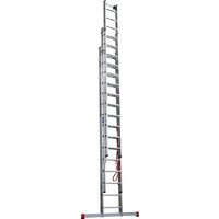 Лестница-стремянка Новая высота NV 523 трёхсекционная индустриальная 3x15 ступеней - Превью изображения №4 — Интернет-магазин ПроЗаказ