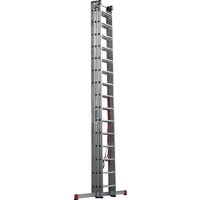 Лестница-стремянка Новая высота NV 523 трёхсекционная индустриальная 3x15 ступеней - Превью изображения №3 — Интернет-магазин ПроЗаказ