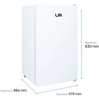 Морозильник LIN LI-BD-80 WH - Превью изображения №5 — Интернет-магазин ПроЗаказ