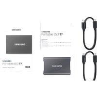 Внешний накопитель Samsung T7 2TB (серый) - Превью изображения №8 — Интернет-магазин ПроЗаказ